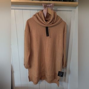 Lulu's autumn daze cowl neck long sleeve sweater dress